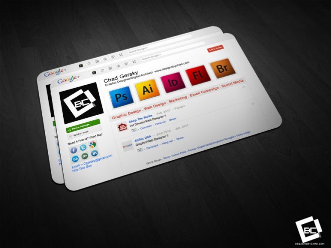 business card design