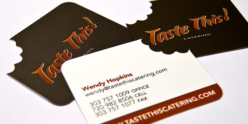 business card design