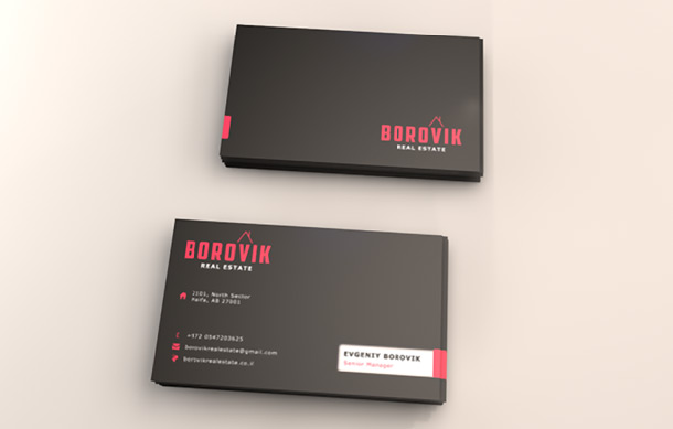 construction business cards