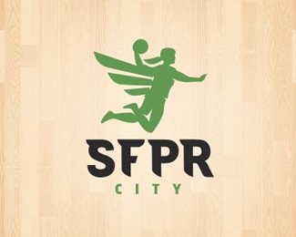 Womens Handball Team Logo