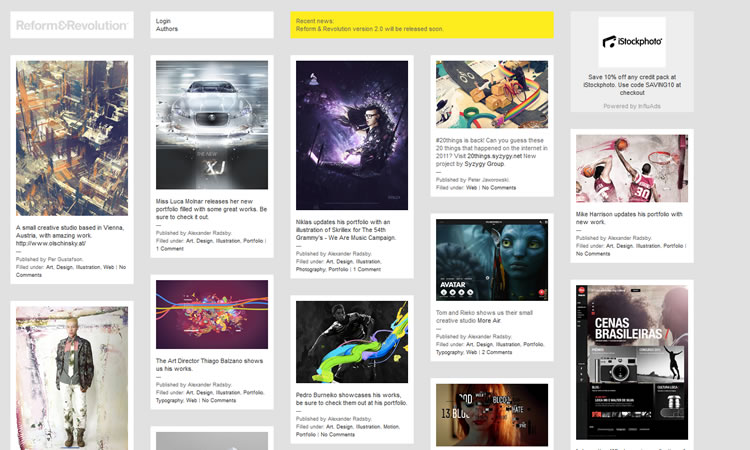 Reform & Revolution Inspiration