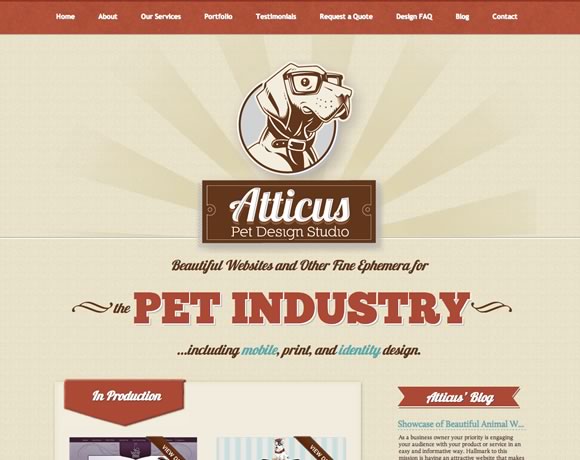 17 Inspiring Examples of Retro Elements in Web Design